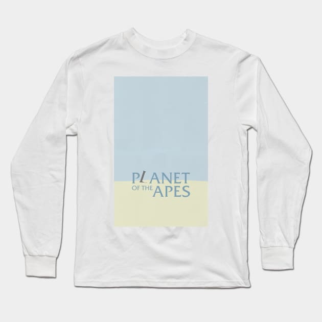 Planet of the Apes Long Sleeve T-Shirt by filmsandbooks